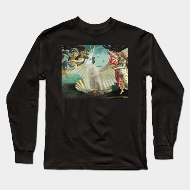 Birth of a Cockatoo Long Sleeve T-Shirt by FandomizedRose